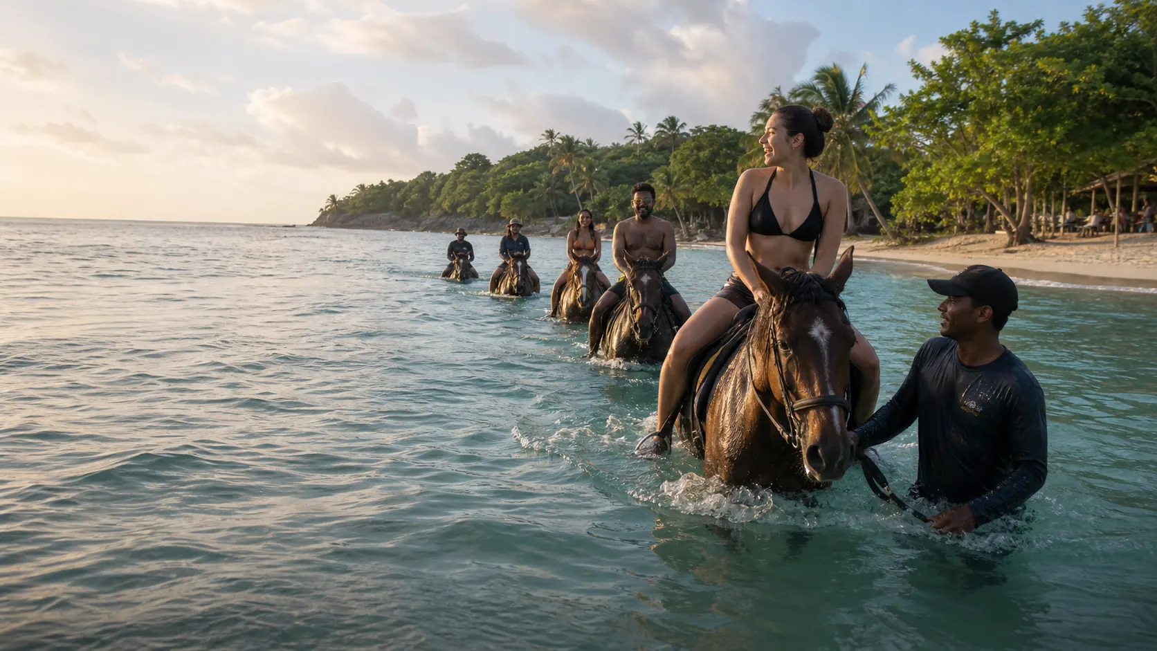Horseback by Sea